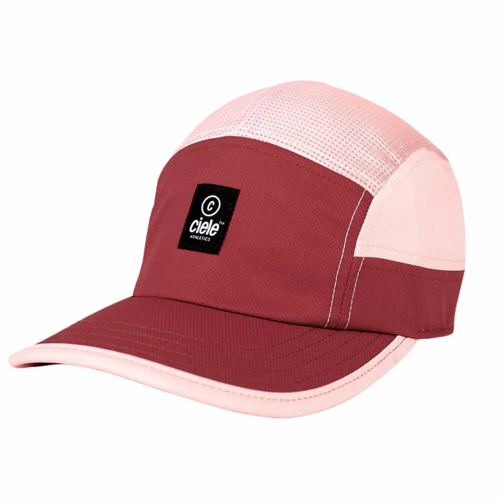 NEW CIELE ATHLETICS men's go cap - c plus box in merlot/peachskin
